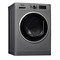 Whirlpool Washer dryer Free-standing WWDC 9614 S Silver Front loader Perspective