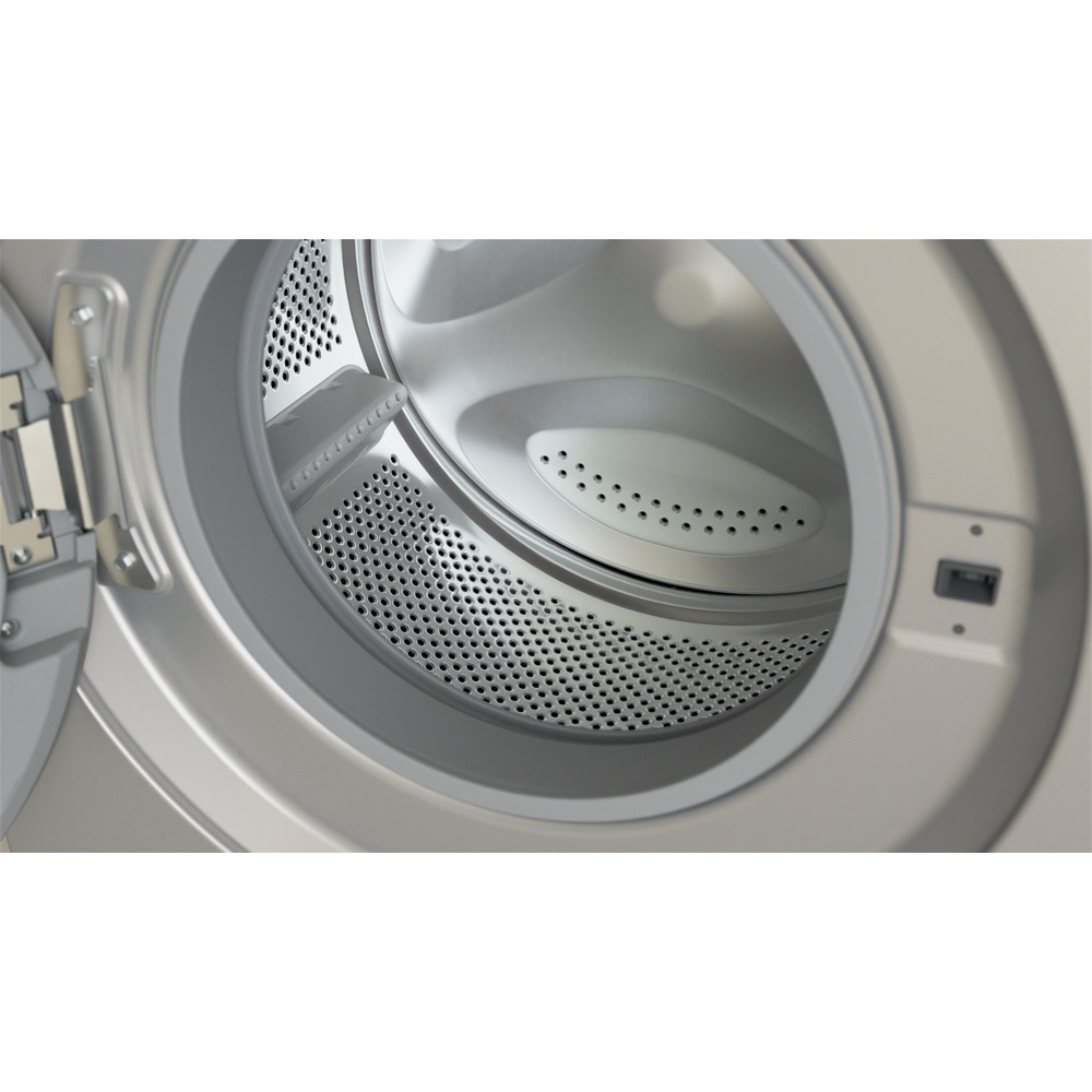 Whirlpool Lave-linge Pose-libre WMTA 7122 S NA Argent Front loader A+++ Drum