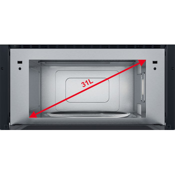 Whirlpool Мікрохвильова піч Вбудований (-а) AMW 731/IX Нержавіюча сталь Електронне 31 Мікрохвильова піч з функцією гриль 1000 Cavity