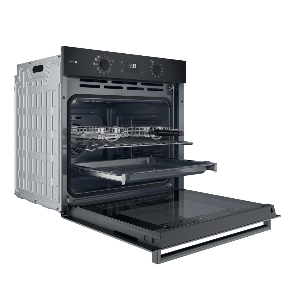 Hotpoint_Ariston Fornos Encastre HAO3 K78PSU1Z B Elétrico A++ Perspective open