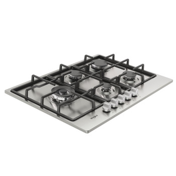 Whirlpool Kookplaat TGML 761 IX R Inox Gas Perspective