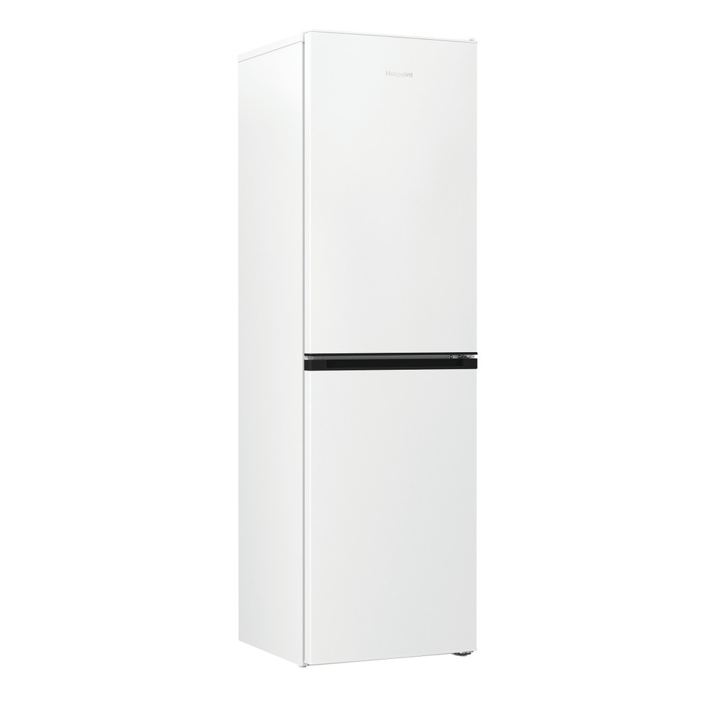 Hotpoint Fridge-Freezer Combination Free-standing HPKH 1261 W4UK White 2 doors Perspective