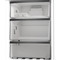 Whirlpool Fridge-Freezer Combination Free-standing WHK 26363 XP5UK Silver 2 doors Perspective
