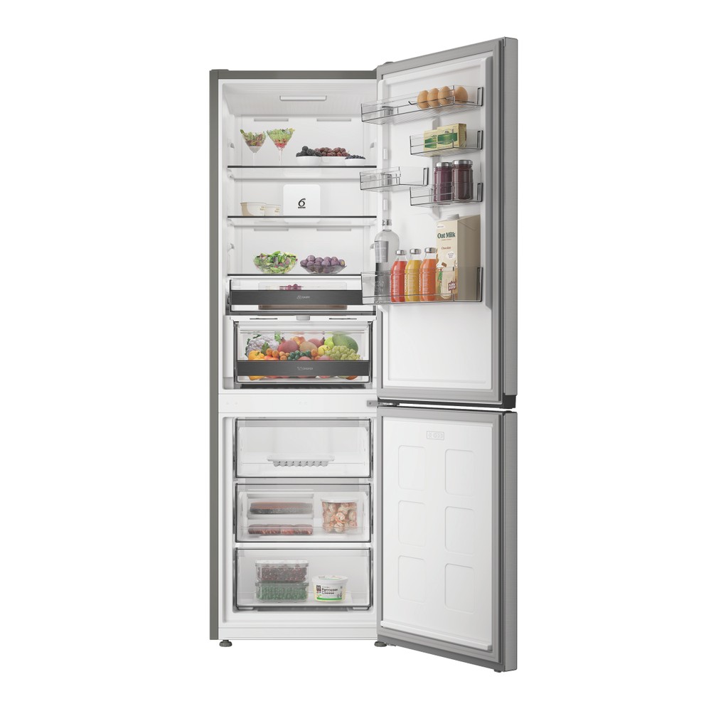Whirlpool Racitor-congelator combinat Independent WHK 22373 X6EA ARC 764 Manhattan Gray 2 doors Lifestyle frontal open