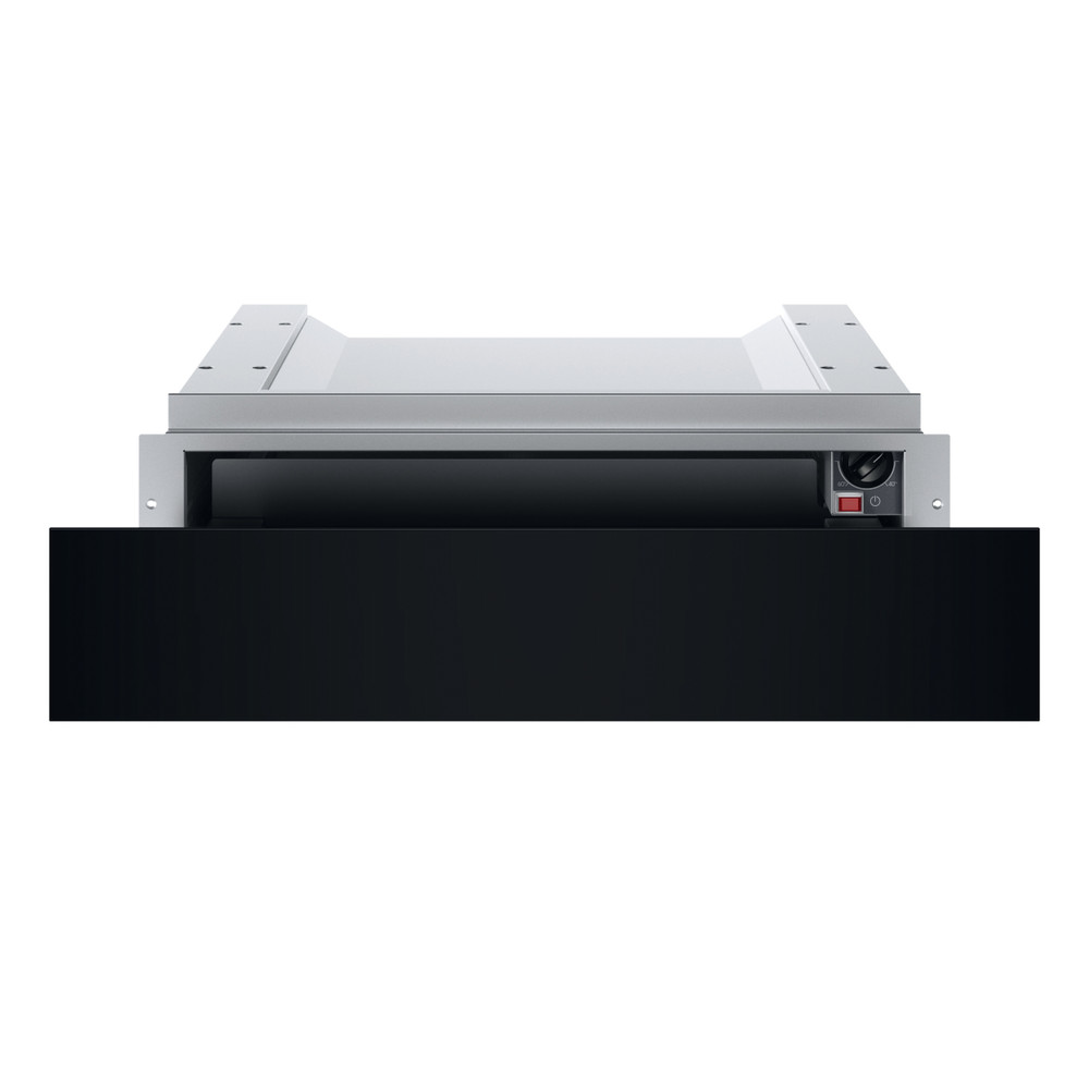 Whirlpool Chauffe-plat WWD1ABF Noir Frontal open