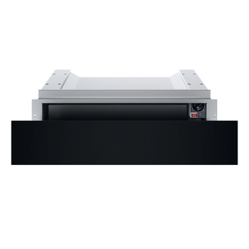 Whirlpool Bordverwarmer WWD1ABF Zwart Frontal open