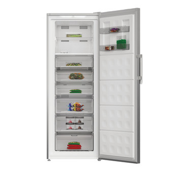 Whirlpool Морозильна камера Соло WHFF 6403 X4E New Silver – ARC 1035 Frontal open