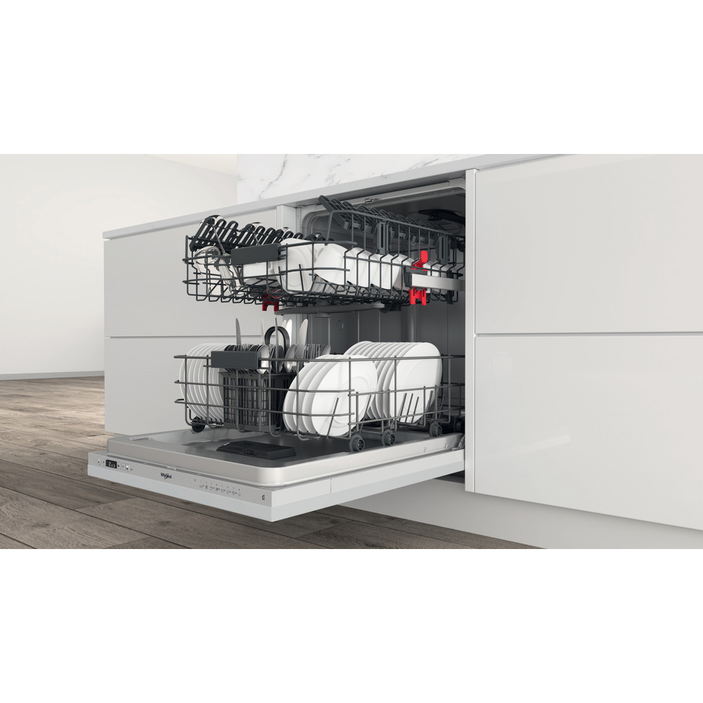 Whirlpool Vaatwasser Ingebouwd WRIC 3C26 Volledig geïntegreerd E Lifestyle perspective open