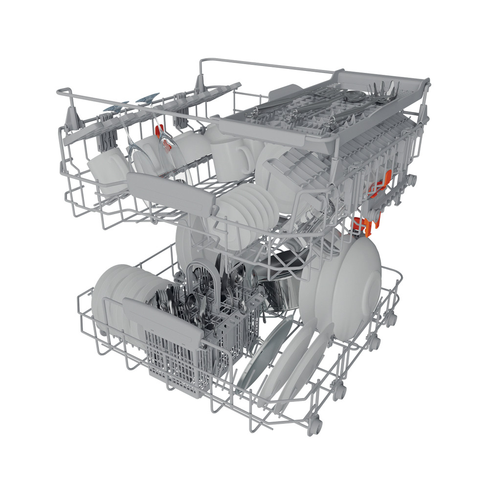 Hotpoint_Ariston Lave-vaisselle Encastrable HA3IB14BN7A0S Encastrable B Technical Translucent