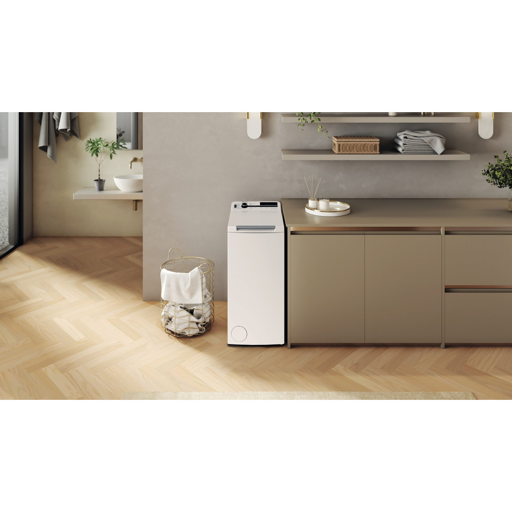 Bauknecht Lavabiancheria Apparecchio a posa libera WMT 612B CH Bianco Toplader B Lifestyle frontal