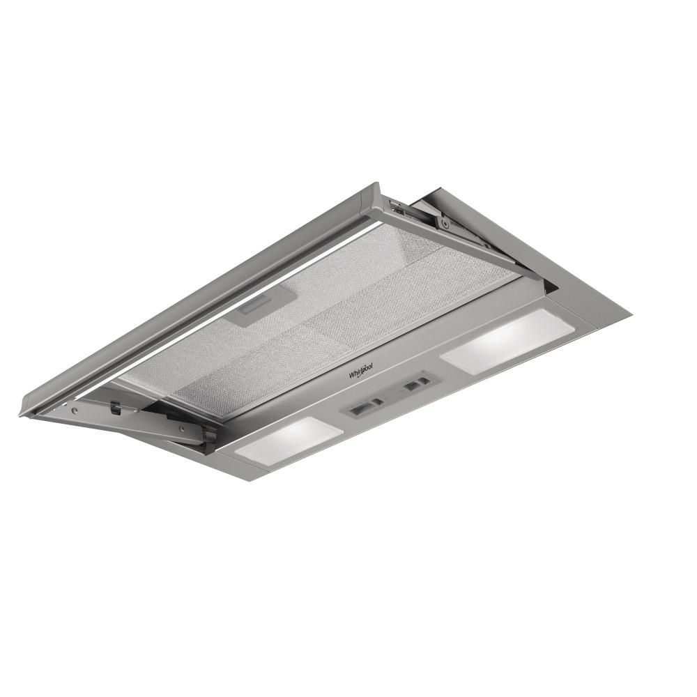 Whirlpool Exaustor Encastre WSK64FLSX Inox Encastre Mecânico Back / Lateral