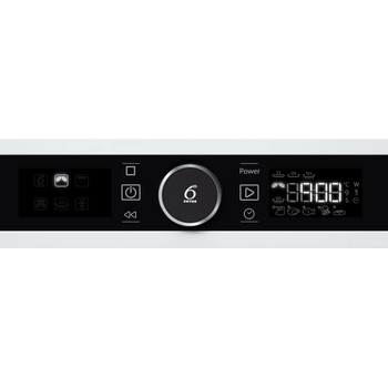 Whirlpool Microondas Encastre AMW 731/WH Blanco Electrónico 31 MW + Función Grill 1000.0 Control panel