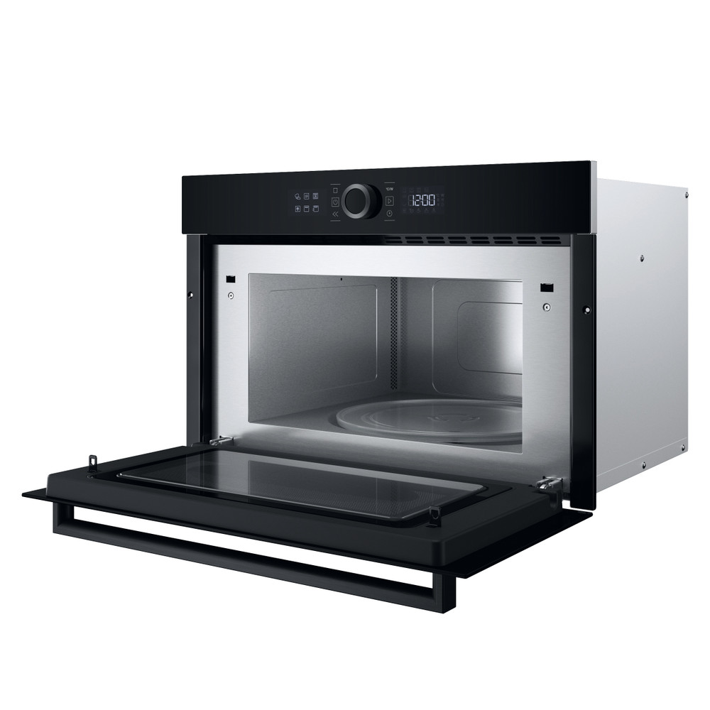 Hotpoint_Ariston Микровълнова За вграждане HAMD54MB Черно Електронно 31 Микровълни + функция „грил” 1000 Perspective open