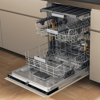Whirlpool Myčka nádobí Vestavné WH7IA115B2M3TUS0 Full-integrated A Perspective open