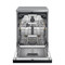 Whirlpool Nõudepesumasin Vabaltseisev W7F HS51 X Vabaltseisev B Frontal