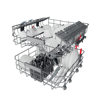 Whirlpool Vaatwasser Vrijstaand WFC 3C34 P Vrijstaand D Technical Translucent
