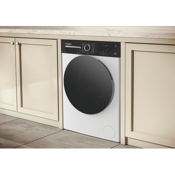 Whirlpool Maşină de spălat rufe Independent WAM 116 WBC EE Alb Încărcare frontală A Lifestyle perspective
