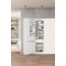 Whirlpool Šaldytuvo / šaldiklio kombinacija Įmontuojama WHC20 T573 Balta 2 doors Perspective open