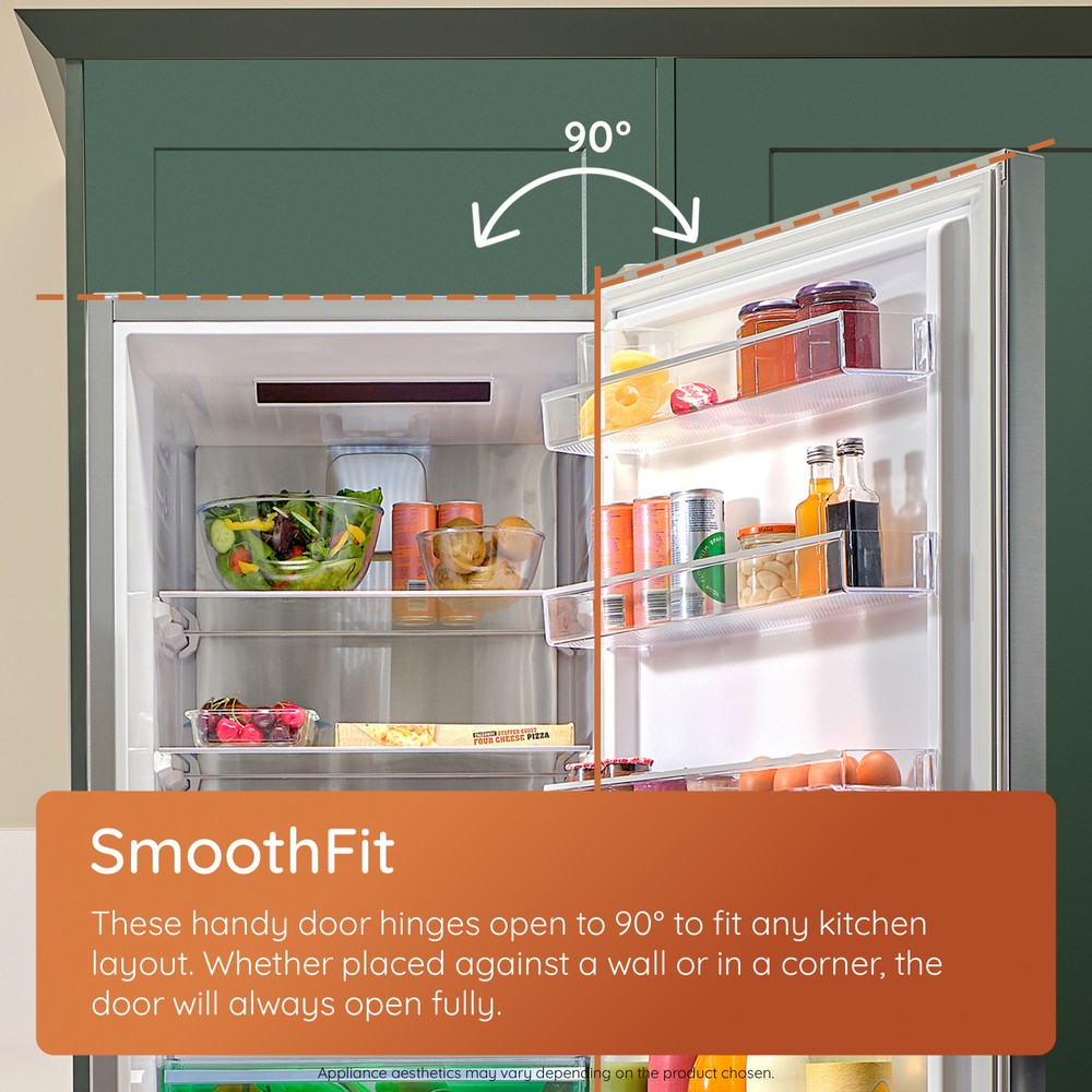 Hotpoint Fridge-Freezer Combination Free-standing HPK 26363 XBR5UK ARC 764 Manhattan Gray 2 doors Lifestyle detail