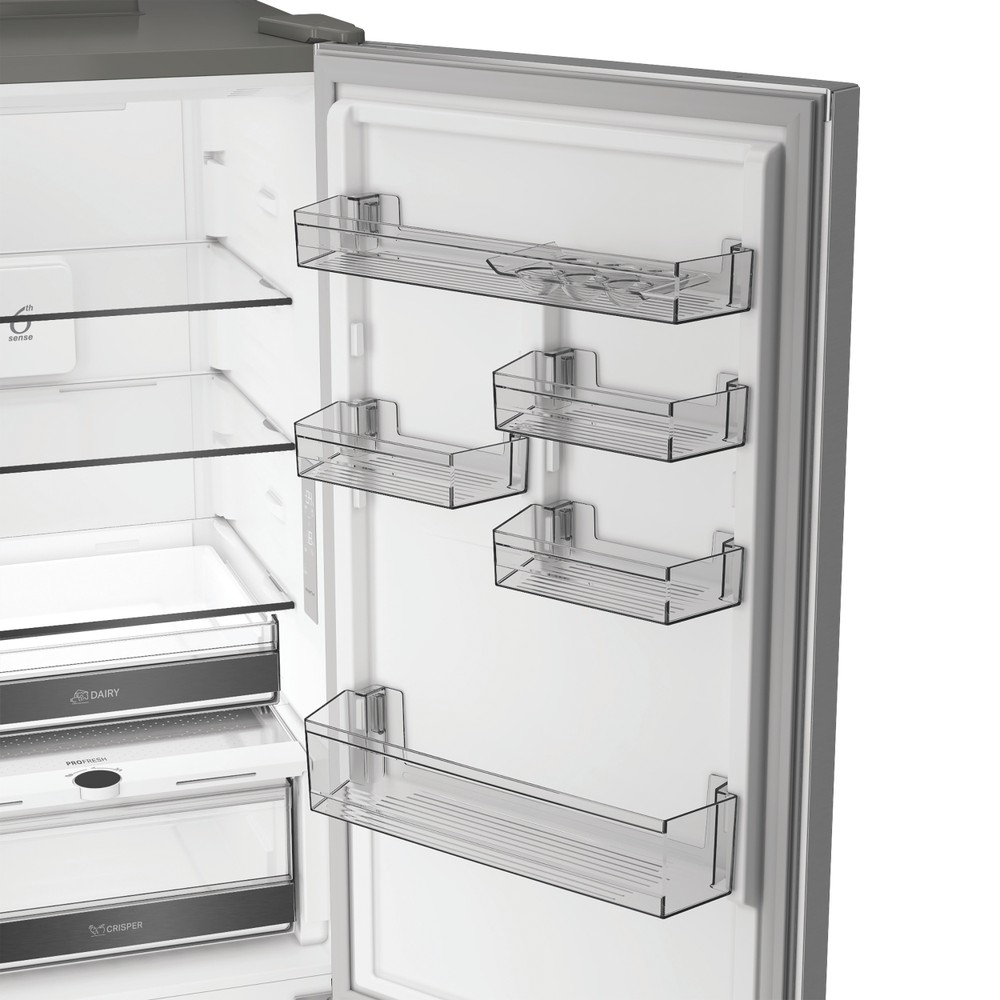 Whirlpool Kombinirani hladnjak Samostojeći WHK 22372 X5EA1 ARC 764 Manhattan Gray 2 doors Drawer
