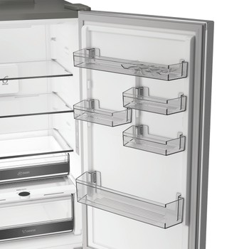 Whirlpool Kombinirani hladnjak Samostojeći WHK 22372 X5EA1 ARC 764 Manhattan Gray 2 doors Drawer