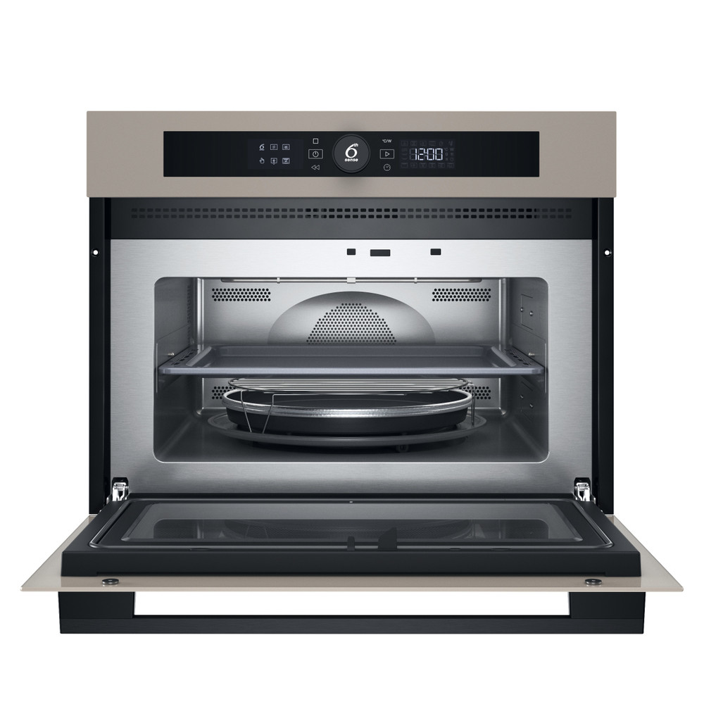 Whirlpool Мікрохвильова піч Вбудований (-а) WMW57DHME Urban beige Електронне 40 Комбінована мікрохвильова піч 900 Frontal open