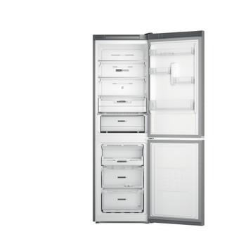 Whirlpool Холодильник з нижньою морозильною камерою. Соло W7X 82O OX Optic Inox 2 двері Frontal open