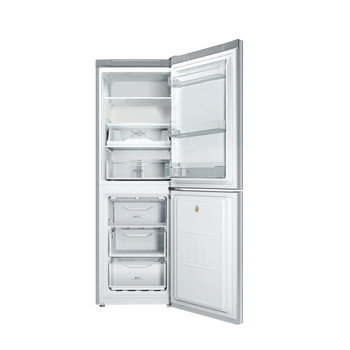 Indesit Комбиниран хладилник с камера Свободностоящи LI7 FF2 S B Сребрист 2 врати Frontal open