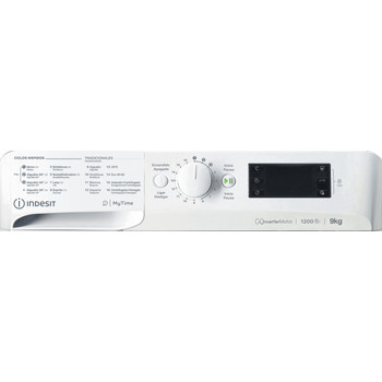 Indesit Lavadora Libre instalación MTWE 91284 W SPT Blanco Cargador frontal C Control panel
