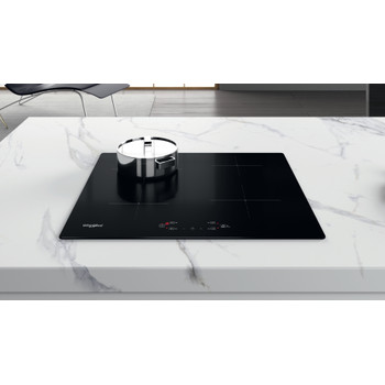 Whirlpool Варильна поверхня WS Q2160 NE Чорний Induction vitroceramic Lifestyle frontal top down