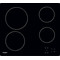 Whirlpool Hob AKT 8090/NE Black Radiant vitroceramic Frontal