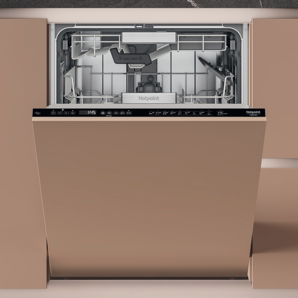 Hotpoint_Ariston Съдомиялна машина За вграждане H8I HP42 L За пълно вграждане C Frontal