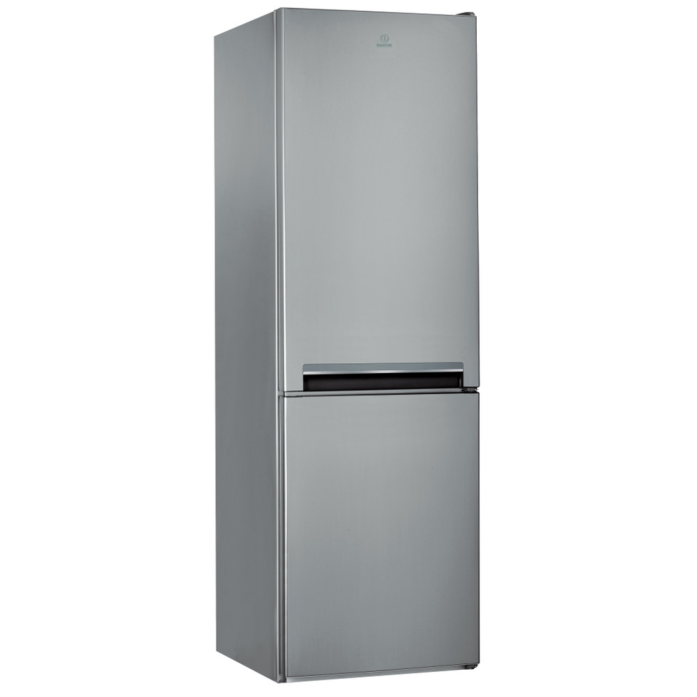 Indesit Kombinacija hladnjaka/zamrzivača Samostojeći LI8 S2E X Inox 2 doors Perspective