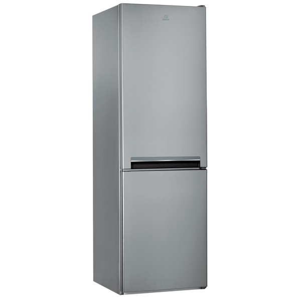 Indesit Kombinovaná chladnička s mrazničkou Volně stojící LI8 S2E X Nerez 2 doors Perspective