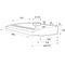 Whirlpool HOOD Built-in WSLCSE 65 AS GR/1 Grey Wall-mounted Mechanical Frontal