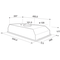 Whirlpool HOOD Built-in WCT 64 FLS X Inox Built-in Mechanical Frontal