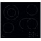 Whirlpool Plīts virsma AKT 8210 LX Melns Radiant vitroceramic Frontal