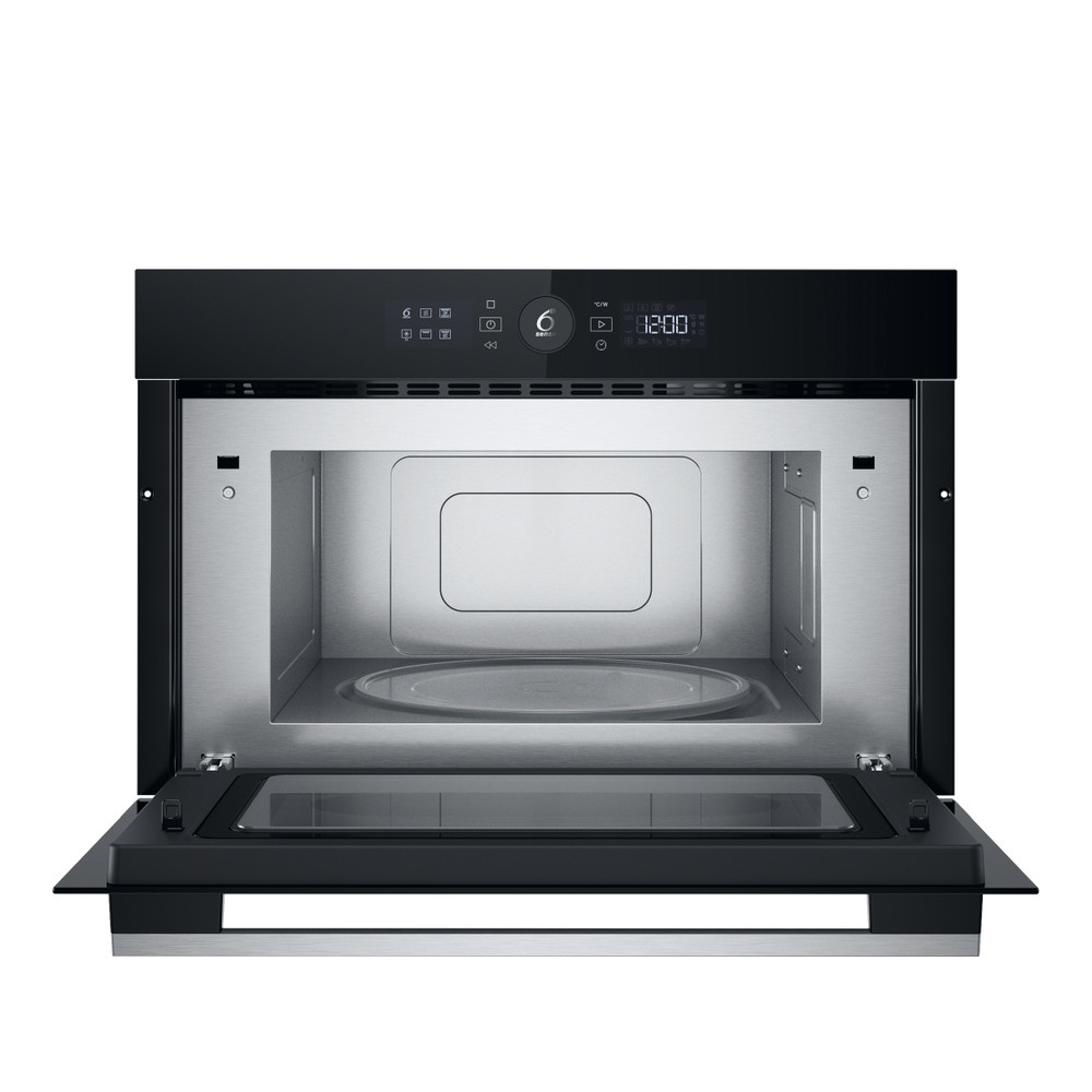 Whirlpool Microwave Built-in WMD54MXUK Stainless steel Electronic 31 MW+Grill function 1000 Frontal open