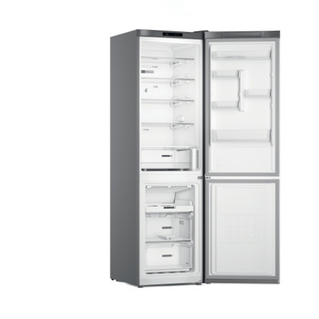 Whirlpool Kombinirani hladnjak Samostojeći W7X 91I OX Optički Inox 2 doors Perspective open