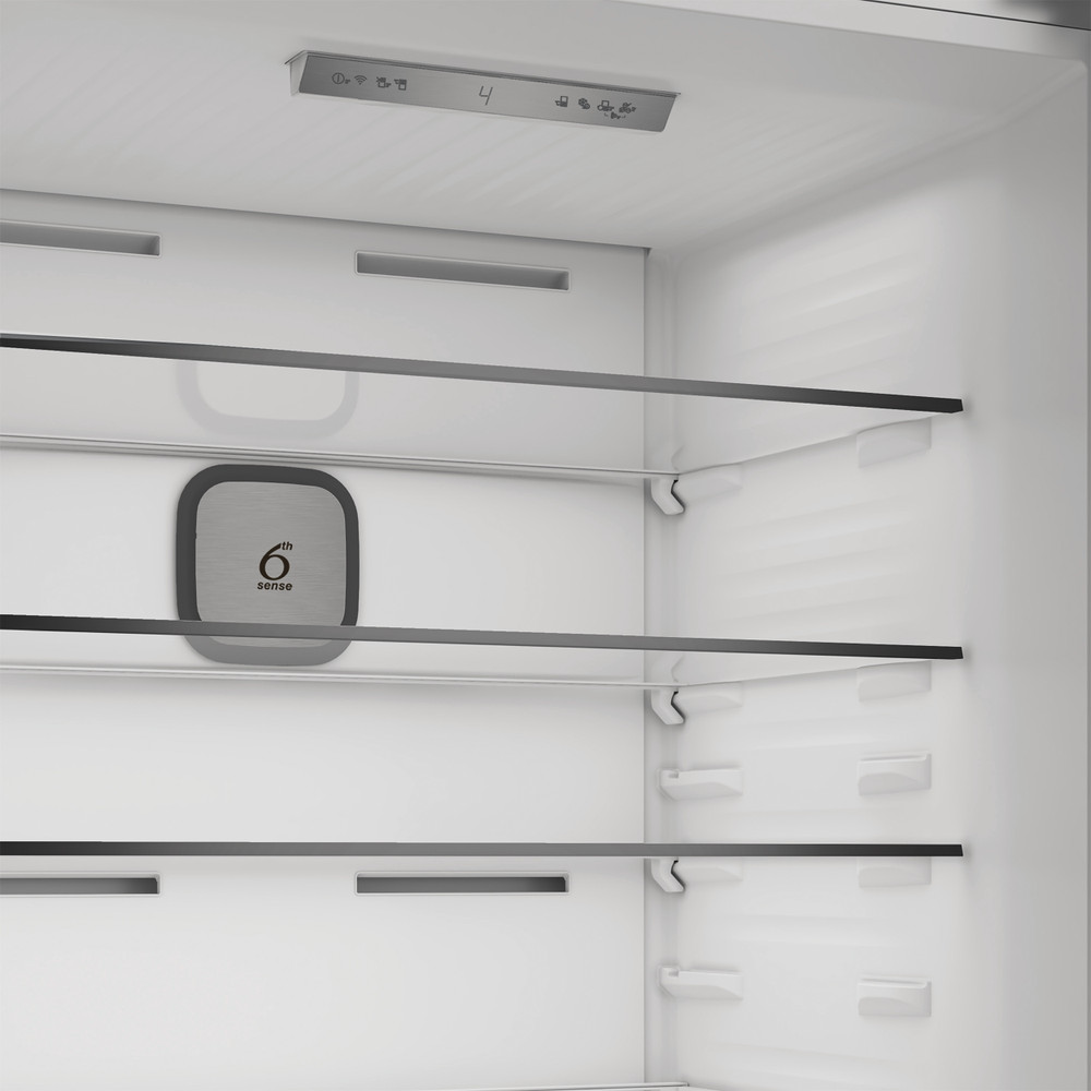 Whirlpool Kombinovaná chladnička s mrazničkou Volně stojící WHK2 6614 X7E Pearl Inox 2 doors Filter