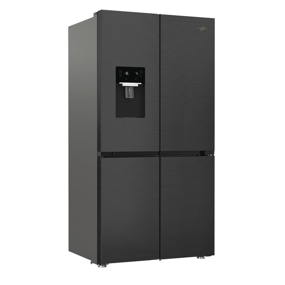 Whirlpool Side-by-Side Samostojeći WHGF 6564 XK4E ARC 764 Manhattan Gray Perspective
