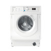 Indesit Lavadora Encastre BI WMIL 71252 EU N Blanco Cargador frontal E Frontal