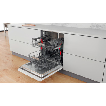 Whirlpool Vaatwasser Ingebouwd WIO 3T141 PES Volledig geïntegreerd C Lifestyle perspective open