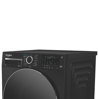 Whirlpool Maşină de spălat rufe Independent WAM 09BBC EE Negru Încărcare frontală A Lifestyle control panel