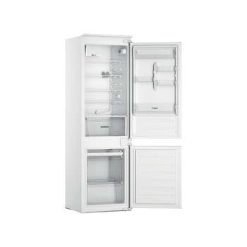 Whirlpool Kombiskap Integrert WHC18D011B1 Hvit 2 doors Perspective open