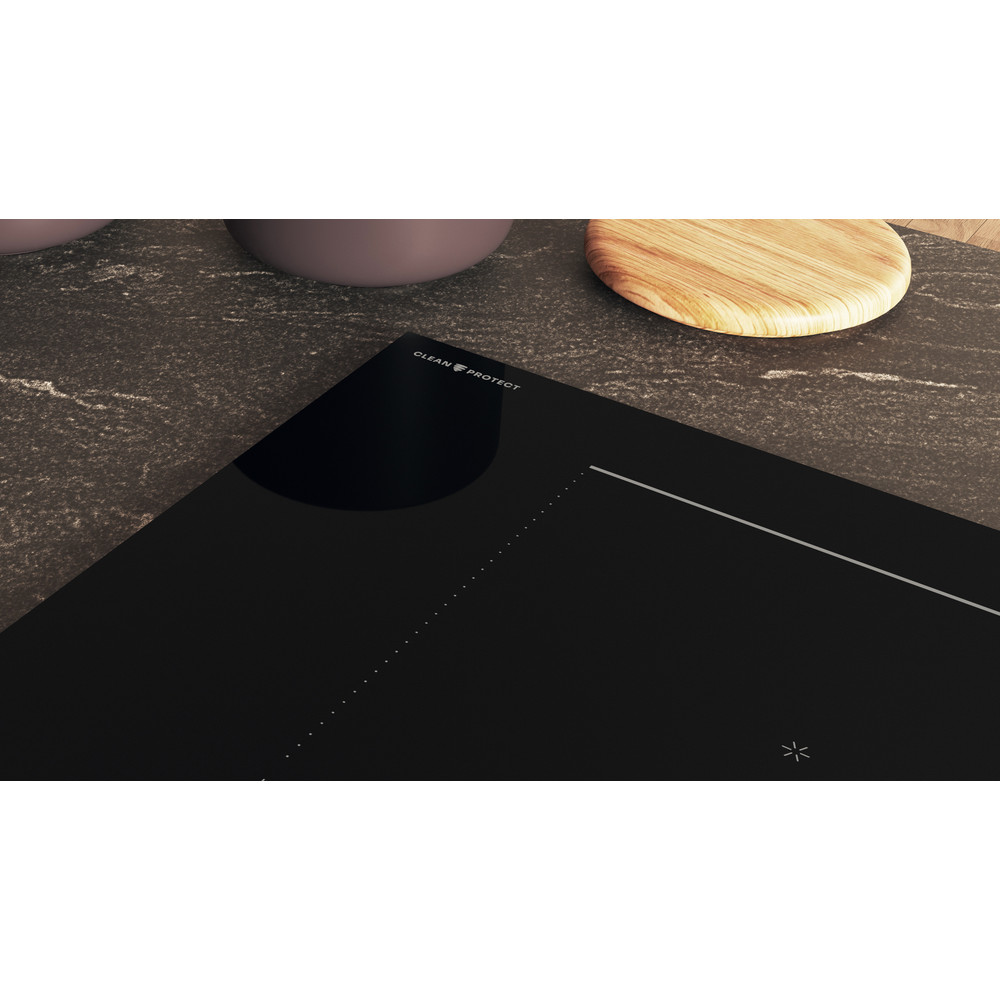 Hotpoint_Ariston Placa HS 1865C CPBF Preto Induction vitroceramic Lifestyle detail