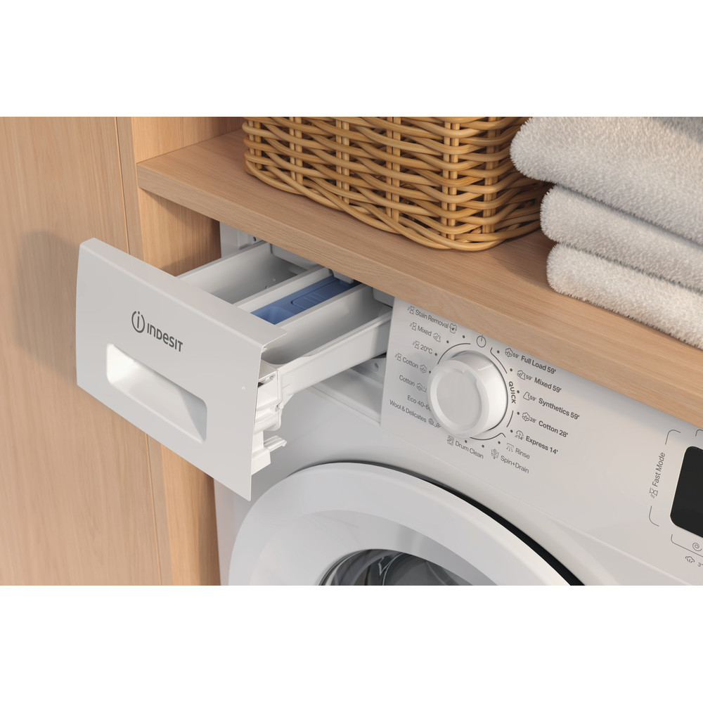 Indesit Πλυντήριο ρούχων Ελεύθερο IM 862 MY TIME EE Λευκό Front loader A Lifestyle detail