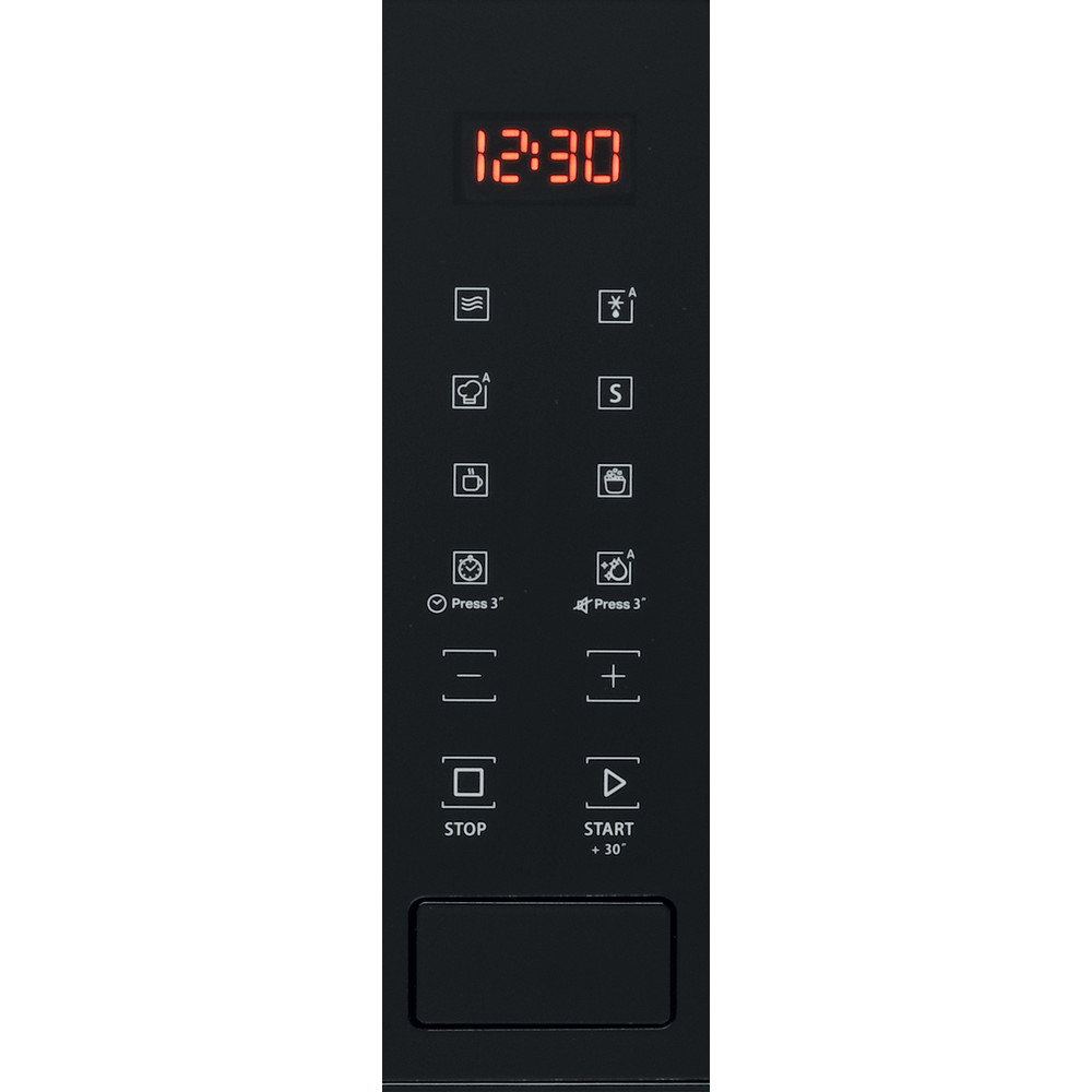 Hotpoint_Ariston Four micro-ondes Encastrable MF20S IX HA Acier inoxydable Electronique 20 Micro-ondes uniquement 800 Control panel