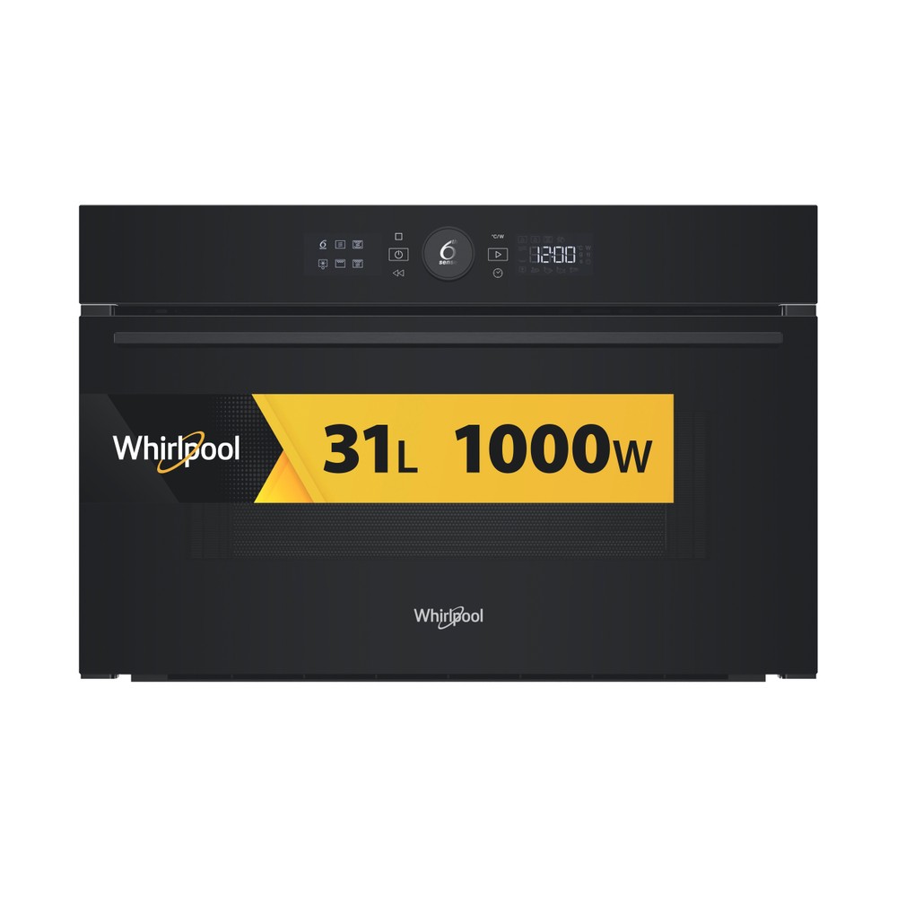 Whirlpool Four à micro-ondes Encastrable WMD54MB Noir Électronique 31 Micro-ondes + gril 1000 Frontal