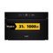 Whirlpool Mikroviļņu krāsns Iebūvējams WMD54MB Melns Elektronisks 31 Mikroviļņi + Grila funkcija 1000 Frontal